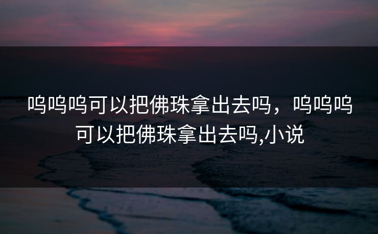 呜呜呜可以把佛珠拿出去吗，呜呜呜可以把佛珠拿出去吗,小说